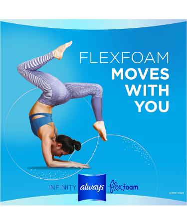 Always Infinity Pads Size 1 Regular 18 Count - Pack of 4 (72 Count Total) - Buy Online on GoSupps.com