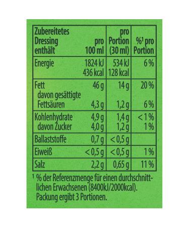 Knorr Salad Dressing Paprika Herbs - 15x5 Pack | Natural Ingredients for Delicious Salads - International Shipping Available - Buy Online on GoSupps.com