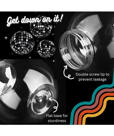 Plastic Fish Bowls for Drinks 500ml Party 6 Pack Small Fish Bowl Cups with Lids and Straws 6 Fishbowls - Buy Online on GoSupps.com