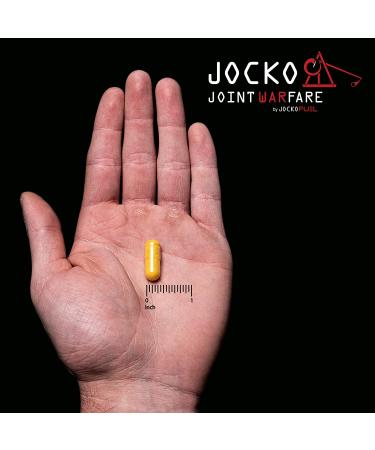 Jocko Joint Warfare Supplement - Curcumin, Turmeric, Glucosamine, MSM, Boswellia & Quercetin - Anti Inflammatory Support for Joint Mobility, Healing & Pain Relief - 60 Servings - Buy Online on GoSupps.com
