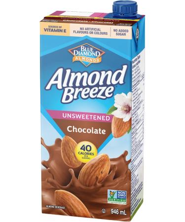 Blue Diamond Almond Breeze Unsweetened Chocolate - Buy Online on GoSupps.com