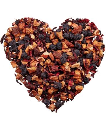 FRUTEG Loser Fruit Tea Tutti i Frutti 1000 g | Fruit Tea Loose - Finest Leaf Quality | Tasty Composition of Tea Mix with Wild Berries and Apricot Flavor | Tea Loose 1 kg - Buy Online on GoSupps.com