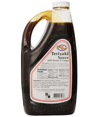 Rice Road Teriyaki Sauce Sesame Ginger 78oz - Authentic Japanese Flavors - Buy Online on GoSupps.com