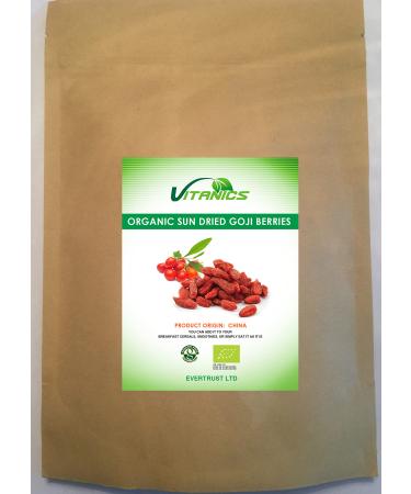Vitanics Organic Sun-Dried Goji Berries (400g)