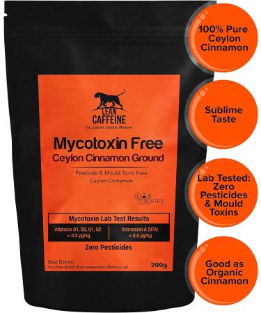 Ceylon Cinnamon Powder 500g - True Sri Lankan Ground Cinnamon | Add to Bulletproof Coffee | Lab Tested Pesticide/Mycotoxin-Free - Buy Online on GoSupps.com