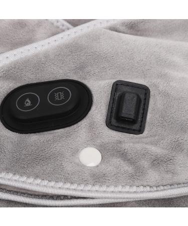 Electrically Heated Neck and Shoulder Heating Pad for Men & Women - Adjustable 3 Levels - Grey - Buy Online on GoSupps.com