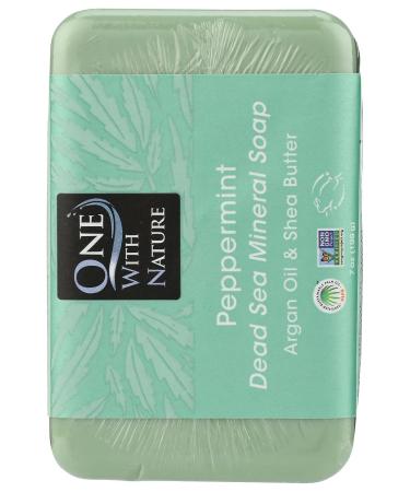 ONE WITH NATURE Dead Sea Hemp Bar Soap - 7 OZ | Natural Moisturizing Soap for Healthy Skin - Buy Internationally - Buy Online on GoSupps.com