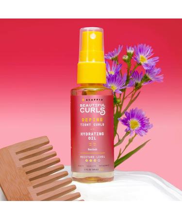 Alaffia Beautiful Curls Define Hydrating Oil Spray - Argan & Baobab for Thick Curls Revitalizes Dry Hair 2 Fl Oz - International Shipping Available - Buy Online on GoSupps.com