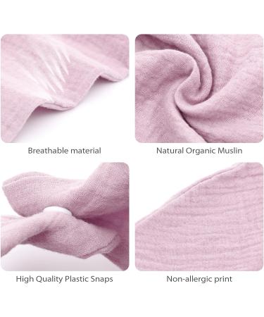 Baby Bandana Dribble L tzchen 4er-Pack Super Soft Musselin Absorbent & Adjustable for Infants (0-36 Months) Perfect for Drooling & Teething - Buy Online on GoSupps.com