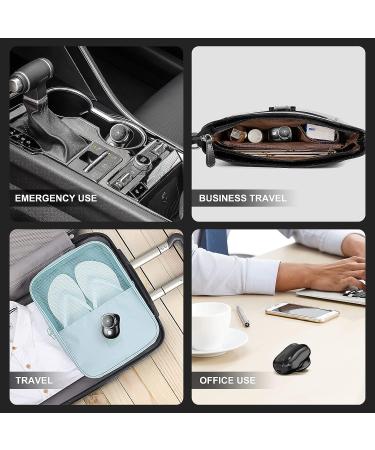 Mini Portable Electric Shaver for Men - USB Rechargeable, Wet & Dry, Pocket Size Razor - Ideal for Home, Car, Travel - Black - Buy Online on GoSupps.com