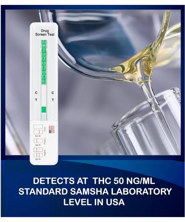 3 Pack DrugExam USA Made THC Single Panel Test Kit | Highly Sensitive Marijuana Drug Test with 50ng/mL Cutoff Level | Detect Any Form of THC in Urine up to 45 Days - Buy Online on GoSupps.com
