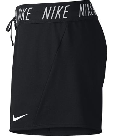 Nike Women's Dry Training Shorts Small - Black/White | Performance Workout Gear - Buy Online on GoSupps.com