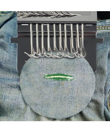 Speedweave Darning Loom - 10 Hook Mini Loom Machine for Quick Sock and Jean Repairs - Green - Buy Online on GoSupps.com