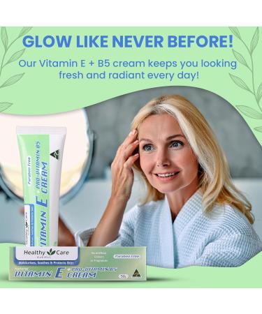 Healthy Care Vitamin E + Pro Vitamin B5 Cream 50g - Buy Online on GoSupps.com