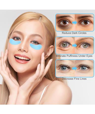PAGOW 5 Pairs Reusable Under Eye Patches - Silicone Eye Wrinkle Masks to Reduce Fine Lines & Boost Skin Care - International Shipping Available - Buy Online on GoSupps.com