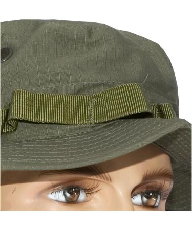 Mil-Tec Jungle Boonie Hat Olive - Ripstop Lightweight & Durable for Outdoor Adventures - Buy Online on GoSupps.com