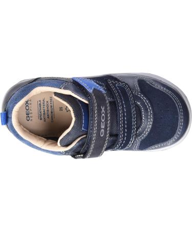 Geox Baby Girls B New Flick F Trainers - Navy Sky - Size 6 UK Child - Buy Online on GoSupps.com