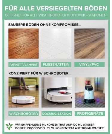 Buy Heldengr n KO Floor Cleaner for Moped Robots | Spring Freshness & Flower Scent | Streak-Free Quick-Drying Wipe | 1L Pack - International Shipping - Buy Online on GoSupps.com