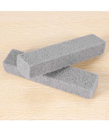 Xeodaun 8 Pieces Pumice for Cleaning Pumice Scouring Pad Grey Pumice Stick Cleaner for Removing Toilet Bowl Ring Bath Household Kitchen Pool - Buy Online on GoSupps.com