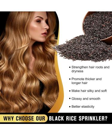 Castor Oil Ginger Rice Water Hair Growth Serum - Leave-In Spray for Thicker Fuller Hair - 3.5 fl oz - Effective for Hair Loss & Repair - Buy Online on GoSupps.com