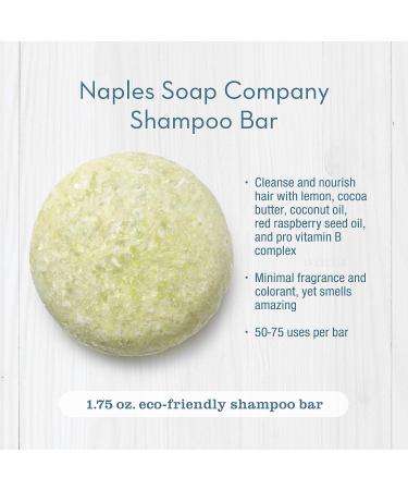 Natural Solid Shampoo Bar | Paraben & Alcohol-Free | Handmade Coconut Lime | pH Balanced | Eco-Friendly Hydrating Haircare | 50-75 Uses - Buy Online on GoSupps.com