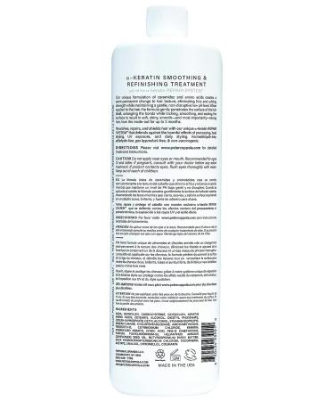 Peter Coppola a-Keratin Smoothing Treatment - Shea Butter Enriched - Formaldehyde & Aldehyde-Free - 24oz - Buy Online on GoSupps.com