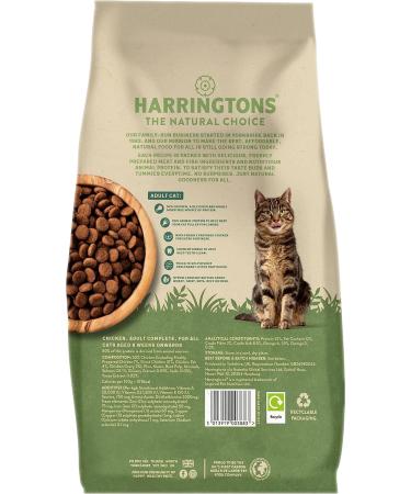Harringtons Complete Dry Cat Food with Freshly Prepared Chicken - 4x2kg Adult Chicken 2 kg (Pack of 4) - Buy Online on GoSupps.com