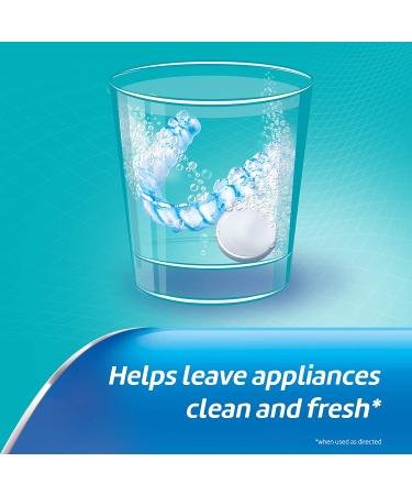 Polident ProGuard & Retainer Cleaning Tablets - 40 Count (Pack of 3) | Mouth Guard & Retainer Cleaner - Buy Online on GoSupps.com