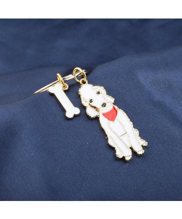 Ensianth Dog Keychain - Perfect Gift for Dog Lovers | Puppy Paw Print Keyring for Dog Owners - Ideal for Moms & Dads - Bedlington Terrier Design - Buy Online on GoSupps.com