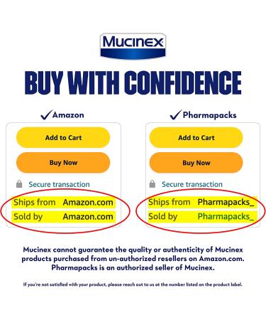 Mucinex DM Max Strength 12-Hour Tablets 42ct - 1200mg Guaifenesin | Relieves Chest Congestion, Quiets Wet & Dry Cough | #1 Doctor Recommended OTC Expectorant - Buy Online on GoSupps.com