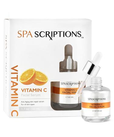 Vitamin C Facial Serum - 1.7oz | Brightening Anti-Aging & Hydrating Skincare - Free International Shipping - Buy Online on GoSupps.com