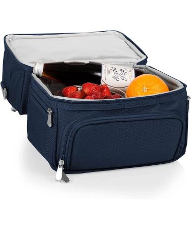 PICNIC TIME Navy New England Patriots Pranzo Lunch Tote - Officially Licensed NFL Lunch Bag - Buy Online on GoSupps.com