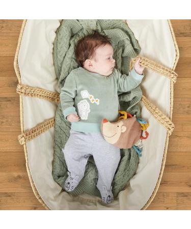 Cozy Beige & Brown Hedgehog Heat Pillow | Soothing Comfort for All Ages | International Shipping Available - Buy Online on GoSupps.com