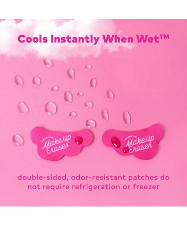 Buy Original MakeUp Eraser Cooling Clouds Undereye Patches - Reusable Hydroactive Mask for Tired Eyes Wrinkles - Set of 2 with Mini Washbag International Shipping Available - Buy Online on GoSupps.com