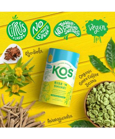 KOS B12 Gummies for Adults - Gelatin & Sugar Free Vegan Natural Energy Gummies with Vitamin B Complex & Caffeine - Chewable Metabolism Gummy - 1 Month Supply 3. Energy Gummies - Buy Online on GoSupps.com