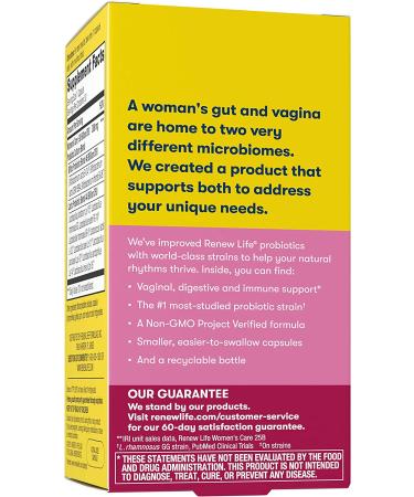 Renew Life Ultimate Flora Womenâ€™s Probiotic - 90 Billion Live Cultures, 30 Vegetarian Capsules - Buy Online on GoSupps.com