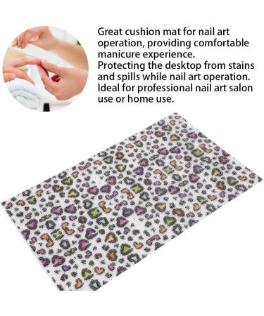 Different Gift Protect The Desktop Materials Durable Ideal Choice Nail Art Hand Holder Pad Nail Art Pillow(02-color leopard print) - Buy Online on GoSupps.com