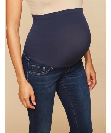 Motherhood Maternity Women's 1X Dark Wash Jeans - Stylish & Comfortable Maternity Wear - Buy Online on GoSupps.com