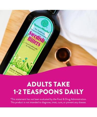 NatureWorks Swedish Bitters Traditional European Herbal Extract Used for Digestion Brown 8.45 Fl Oz 8.45 Fl Oz (Pack of 1) - Buy Online on GoSupps.com