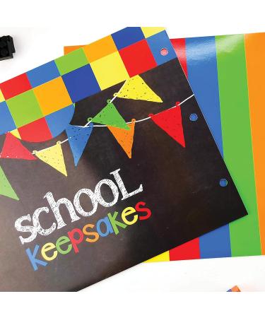 School Memory Scrapbook (3 Sets) Refill Extra Pockets and Photo Pages Kits for Class Keeper  Memory Keepsake Book for Girls Extra Pockets and Photo Pages Kits Pastel for Girls (3 Pocket+Photo Pg Kit) - Buy Online on GoSupps.com