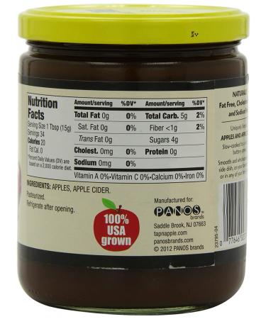 Tapn Apple 18oz Apple Butter Spread - Delicious and Natural Fruit Spread - Buy Online on GoSupps.com