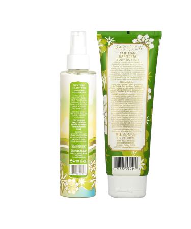 Pacifica Beauty Tahitian Gardenia Body Butter & Hair Spray Set | Vegan & Cruelty-Free | Gardenia Scented Lotion and Fragrance - Buy Online on GoSupps.com