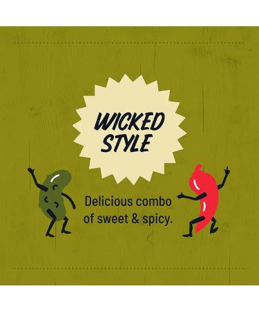 Wickles Pickles Wicked Pickle Chips 3 Pack - 16oz Hot & Spicy - Sweet & Slightly Sweet Pickles - Buy Online on GoSupps.com