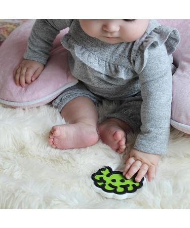 Fat Brain Toys Brain Teether - Green Baby Toy for Ages 0-2 | Educational Teething Toy - Buy Online on GoSupps.com