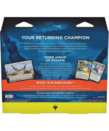 Magic The Gathering March of the Machine Commander Deck - Cavalry Charge | 100-Card Deck with 10 Planechase Cards & Collector Booster Sample Pack - Buy Online on GoSupps.com