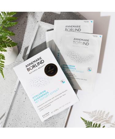 Shop Annemarie B rlind Hyaluron Eye Pads - Double Pack for First Wrinkles & Moisture Care | Vegan & Effective - Buy Online on GoSupps.com