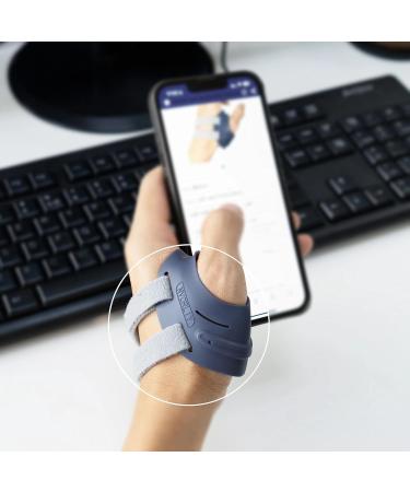 Nvorliy CMC Joint Thumb Arthritis Brace - Support for Osteoarthritis & Tendonitis | Right Medium with Thumb Sleeve | Pain Relief & Stabilization - Buy Online on GoSupps.com