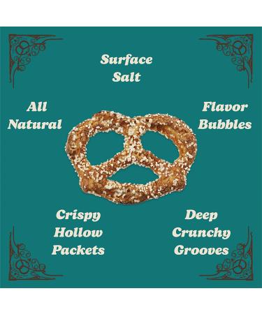Unique Snacks Extra Salt Splits Pretzels - 11 oz Bags (Pack of 3) - OU Kosher, Non-GMO, No Artificial Flavor - Buy Online on GoSupps.com