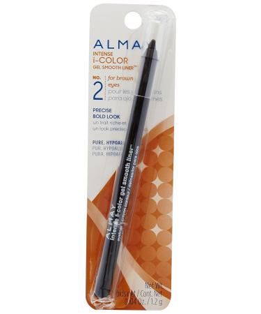 Almay Gel Smooth Eyeliner in Black - Long-Lasting Waterproof Formula - Buy Online on GoSupps.com