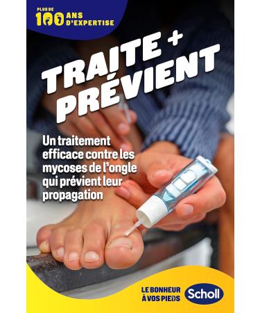 Scholl 2-in-1 Nail Treatment Solution Damaged by Mycosis - Results in 2 Weeks - Easy to Use - Penetrates and Treats at Source - Buy Online on GoSupps.com